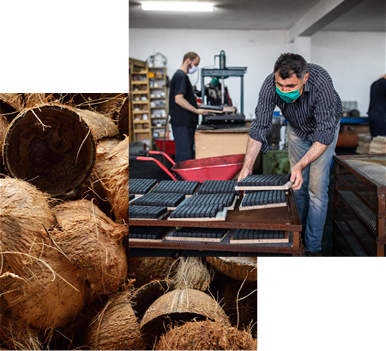 NusaCoco Charcoal About section